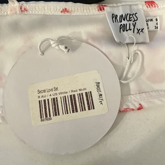 Princess Polly Size 4 Secret Love Bandeau Bra Top‎ Festival Boho NWT - Picture 4 of 4